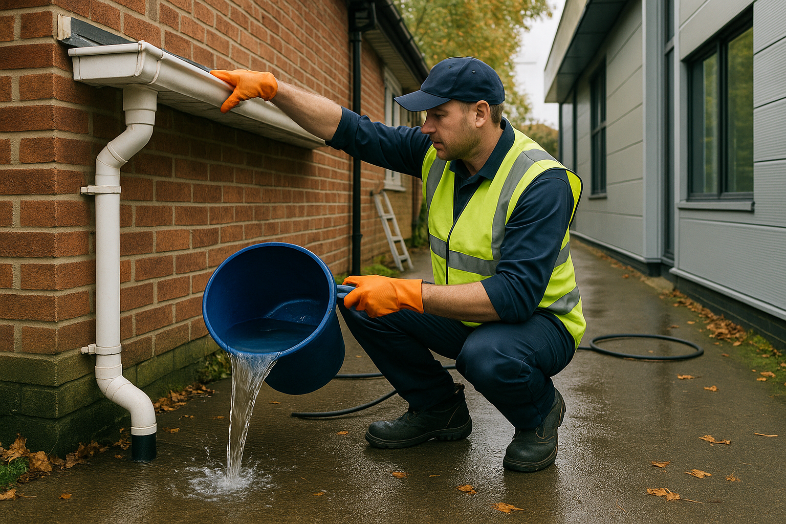 Rainwater Flow Test